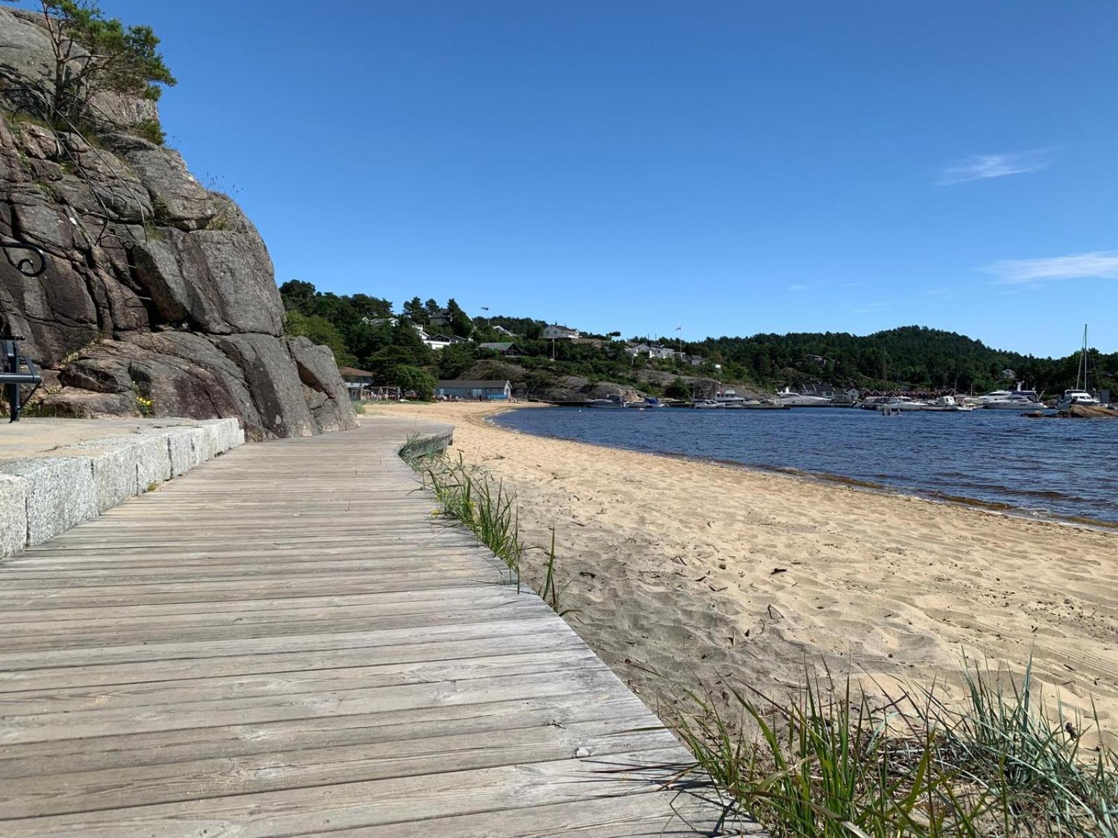 Oppdag Arossanden 4 M Din Perfekte Strandferie! Kristiansand Exterior photo